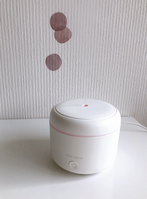 AND・DECOのアロマディフューザー