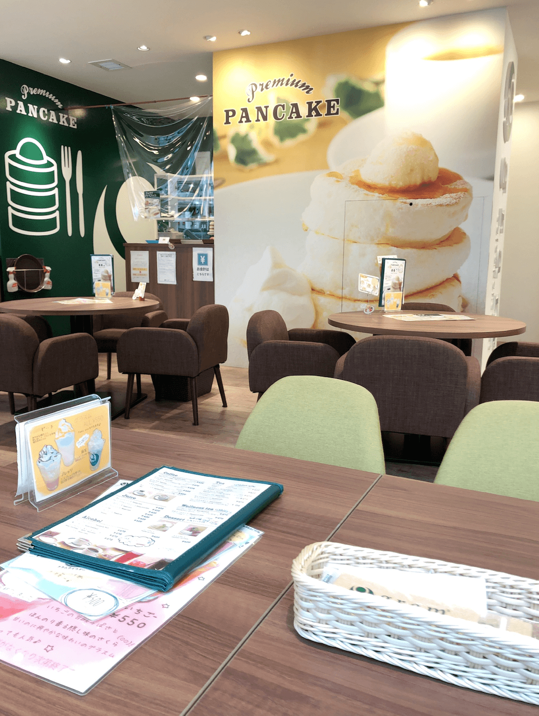 gramのプレミアムパンケーキ