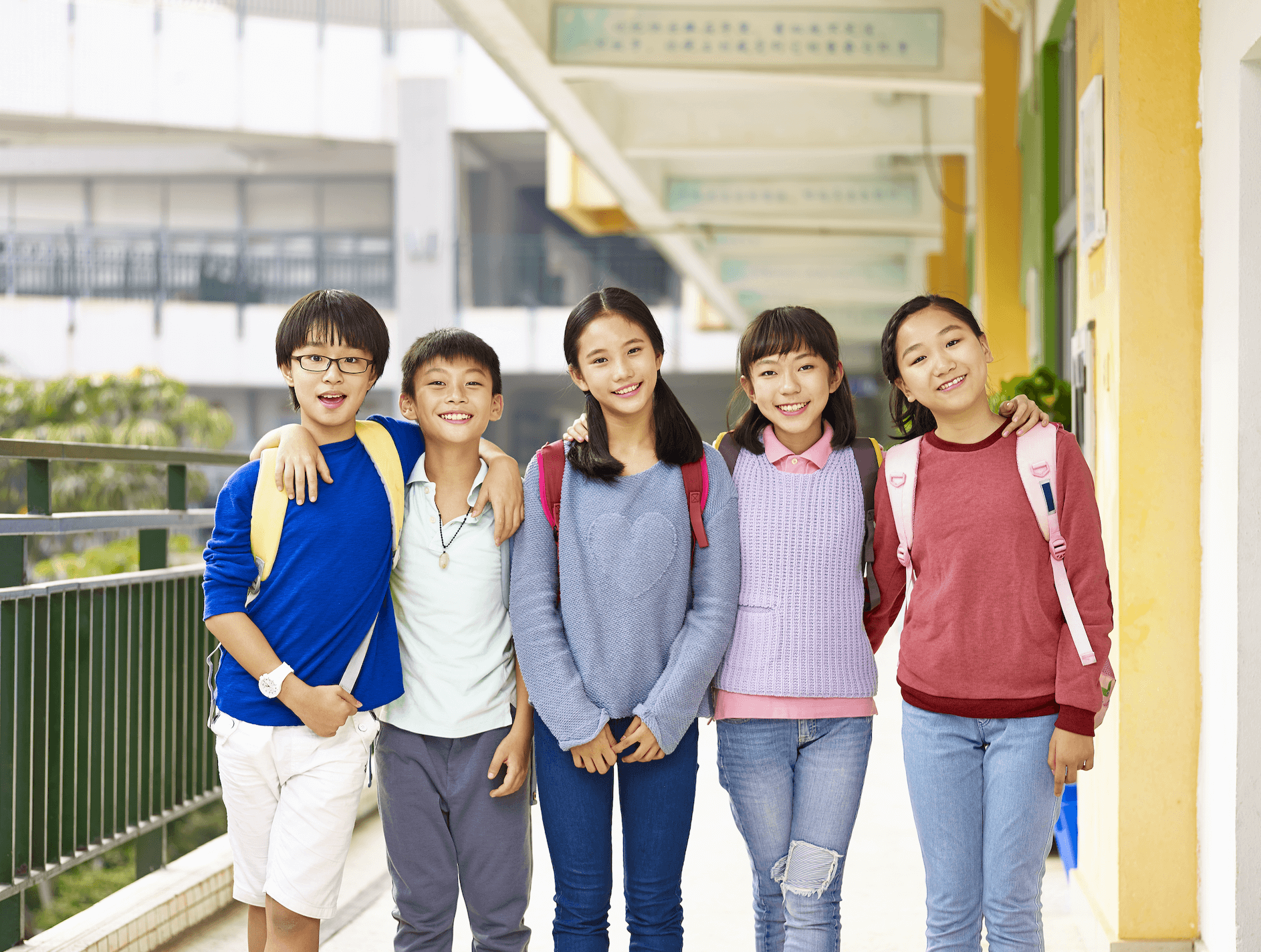 日本の子供は礼儀正しい