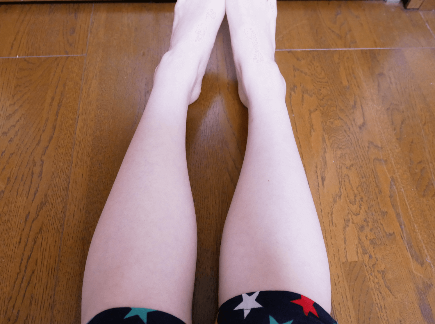 わたしの脚の写真