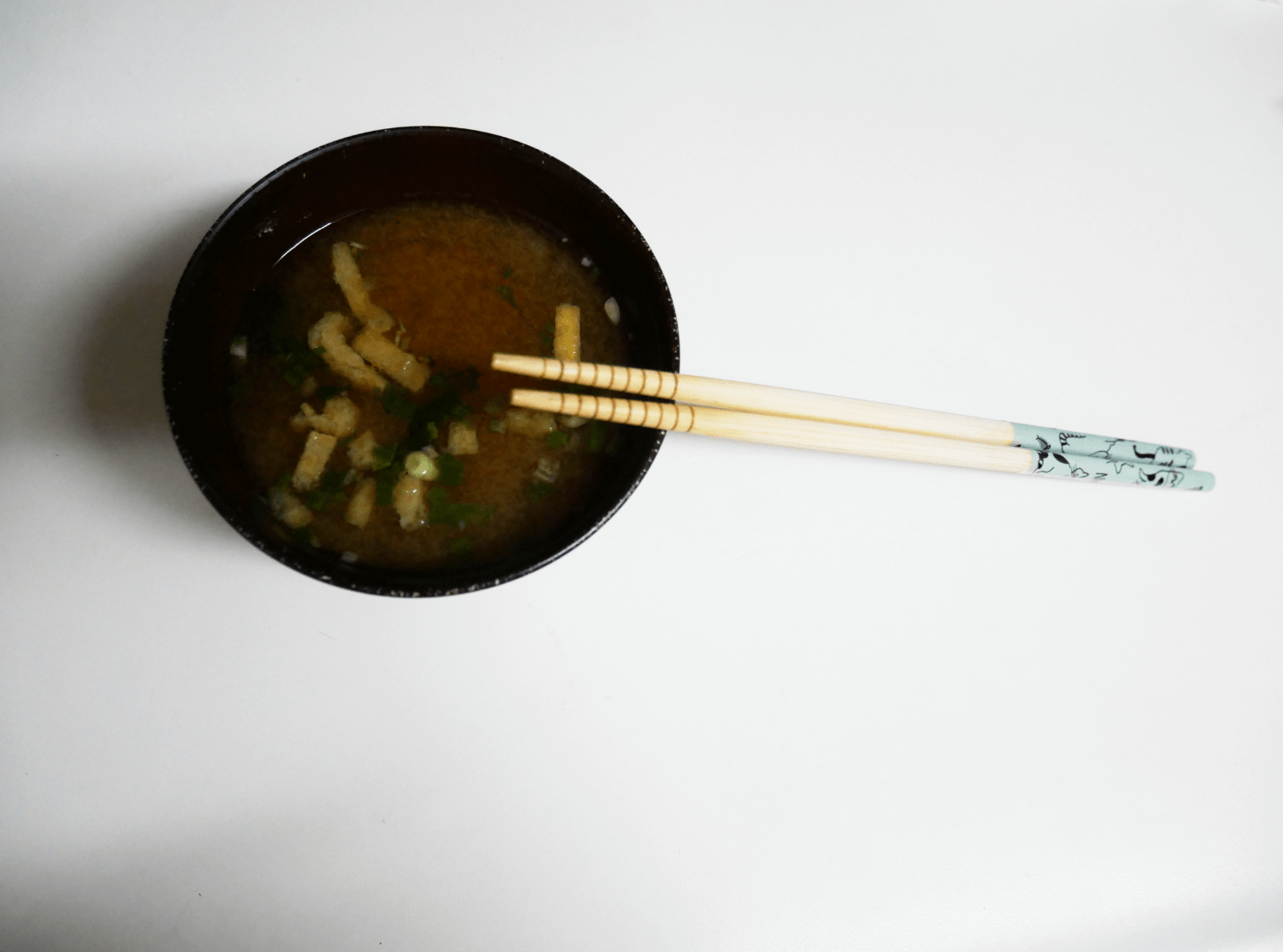 油揚げ味噌汁