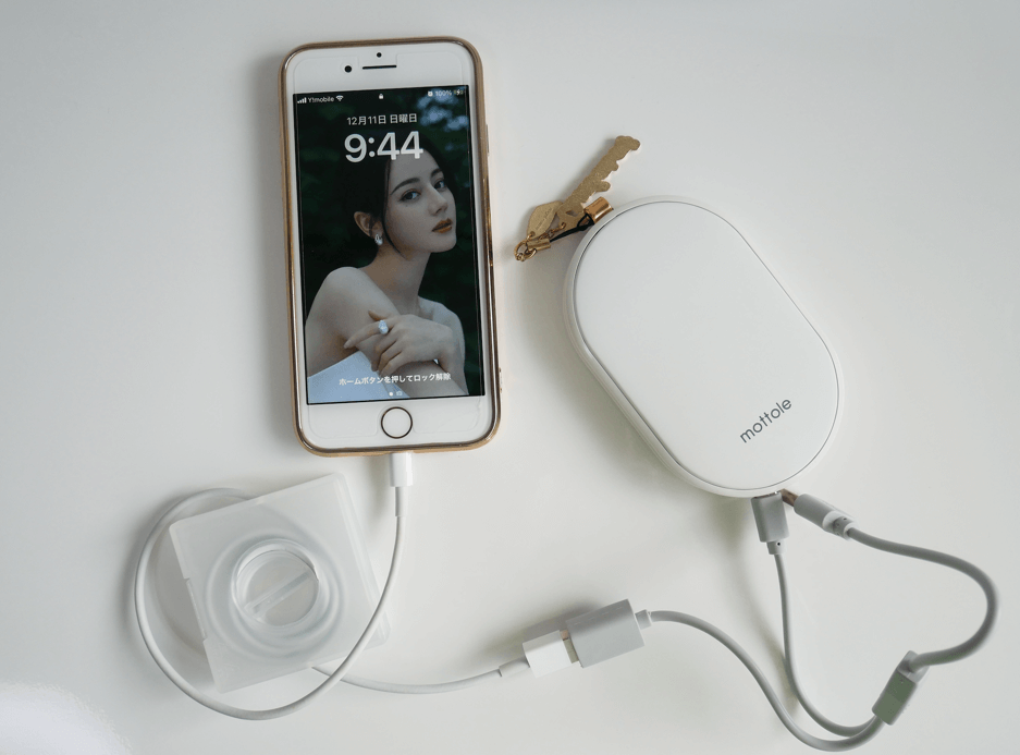 mottoleの充電式カイロ