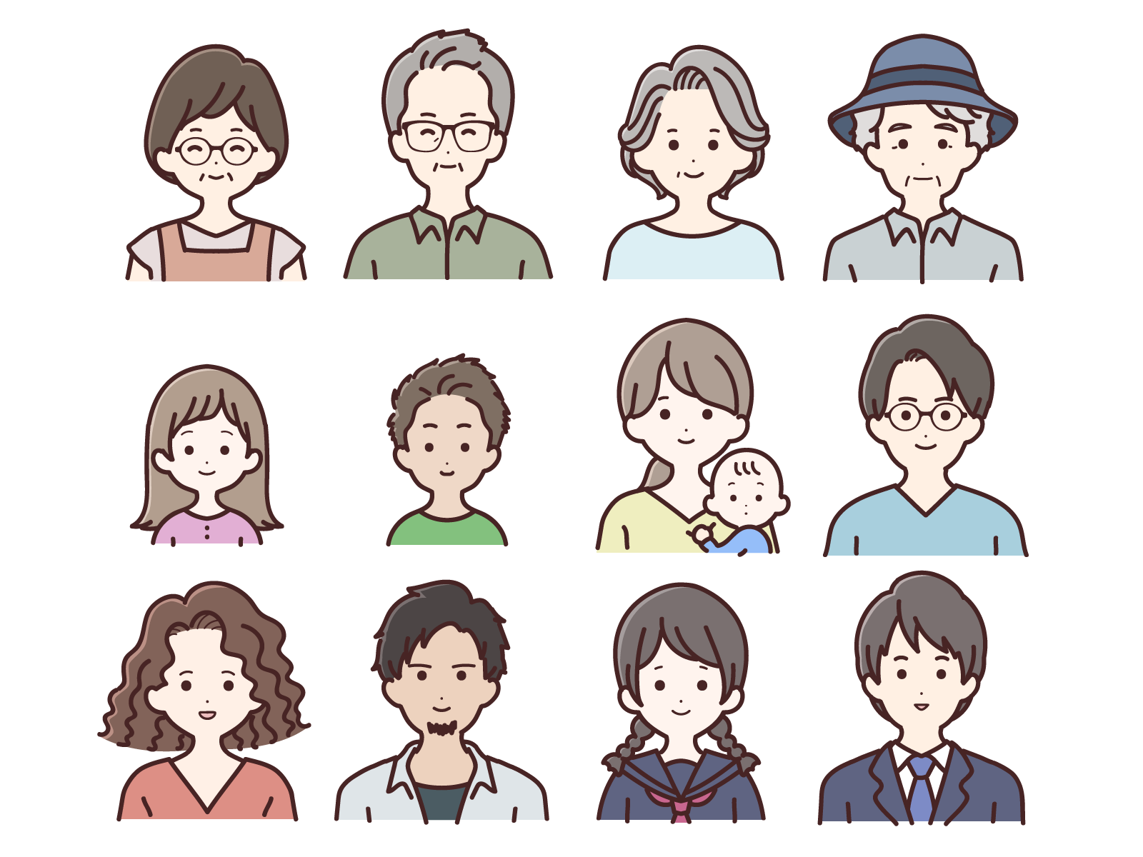 老若男女