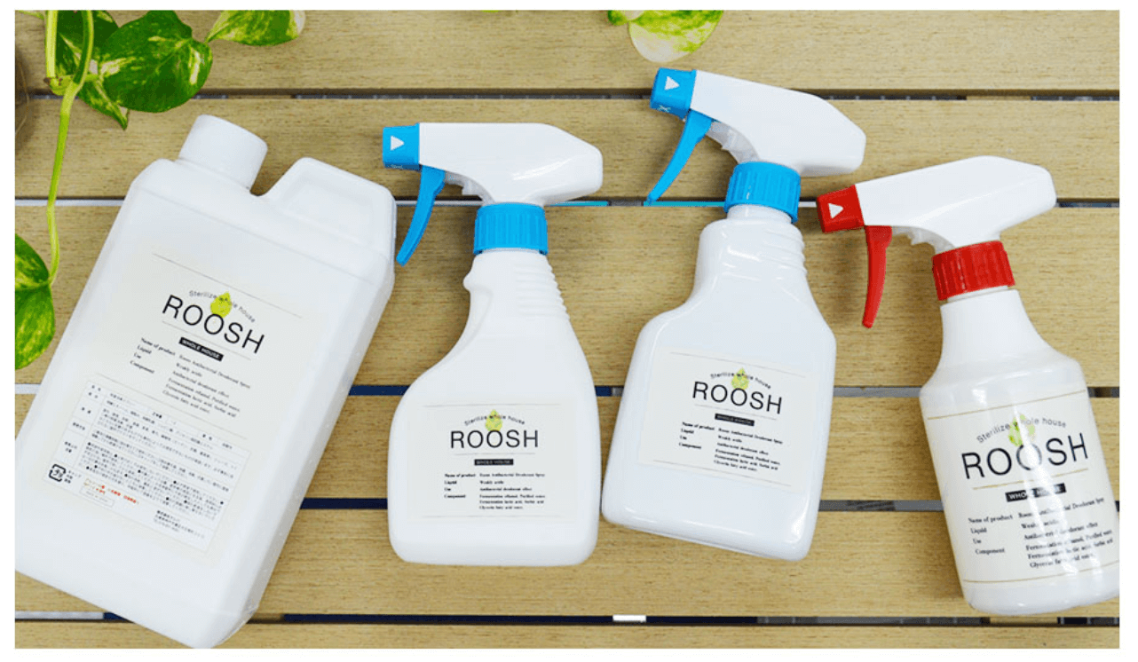 ROOSHの除菌スプレー